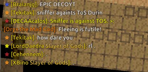 sniffer rotmg